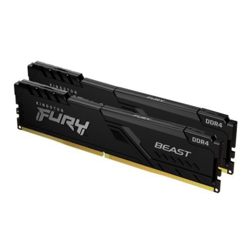 Kingston FURY Beast 32GB DDR4 RAM 3200MHz CL16 (2x16GB) XMP Kit Kingston FURY Beast 32GB DDR4 RAM 3200MHz CL16 (2x16GB) XMP Kit